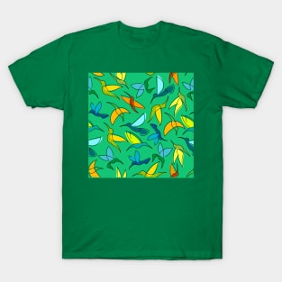 Everybirdy Pattern T-Shirt